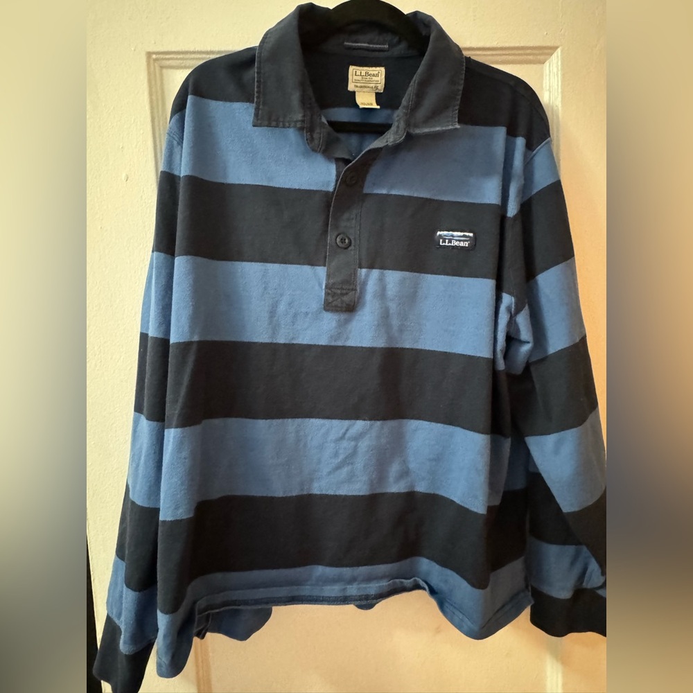 L.L. Bean Men's Rugby Shirt Size XXL